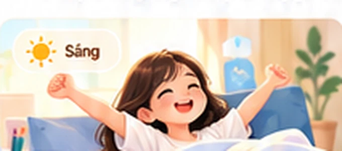 Con học bài cùng bố mẹ